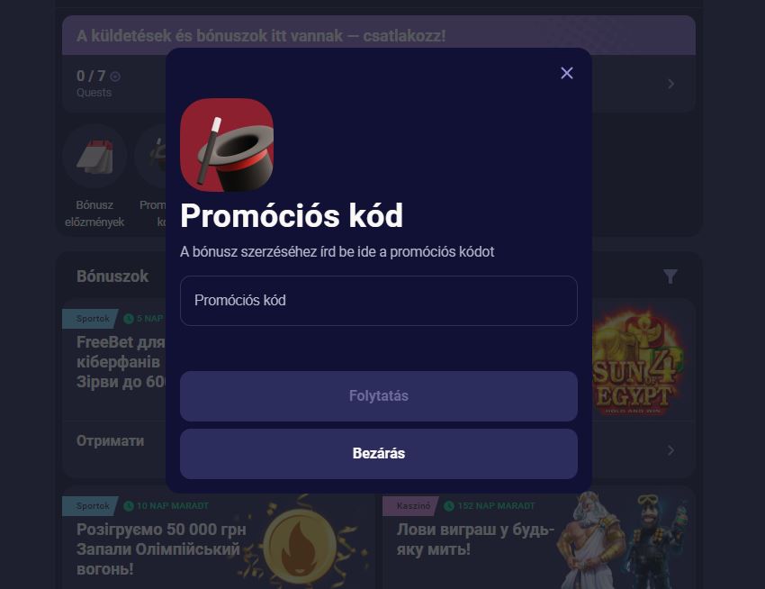 promocode betmatch